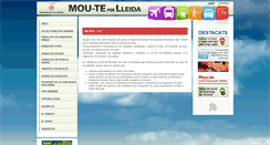 Desktop Screenshot of mobilitat.paeria.cat
