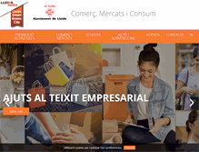 Tablet Screenshot of mercatsiconsum.paeria.es